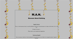 Desktop Screenshot of museumaboutnothing.com